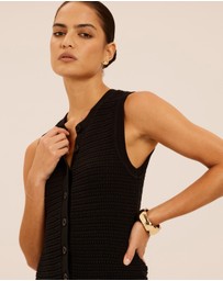 AERE - Fiora Organic Cotton Mini Dress