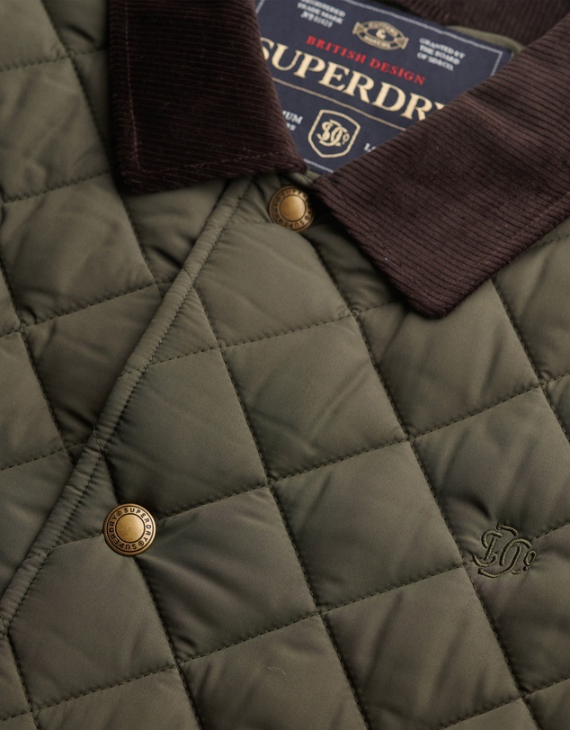 Superdry - Quilted Estate Coach Jacket