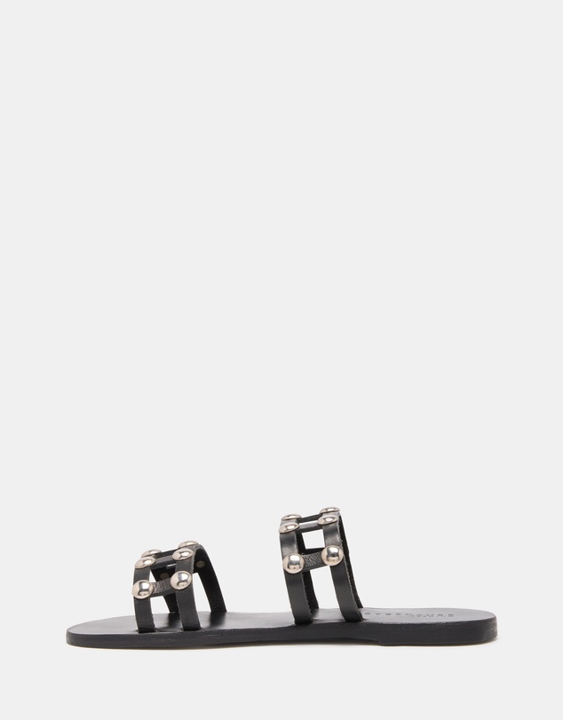 Just Because - Salacete Leather Flat Sandals