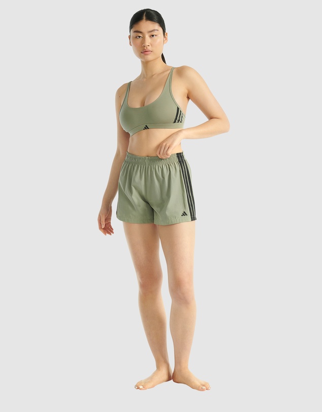 adidas Sportswear - Active Essentials Cotton 3 Stripes Scoop Bralette