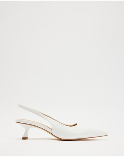 White Smooth Leather