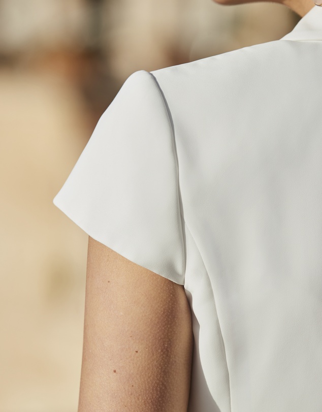 Sosandar - Cap Sleeve Premium Tailored Jacket