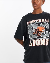 Vintage by The Real Deal - Pre Loved - Vintage 1992 CFL British Columbia Lions Tee