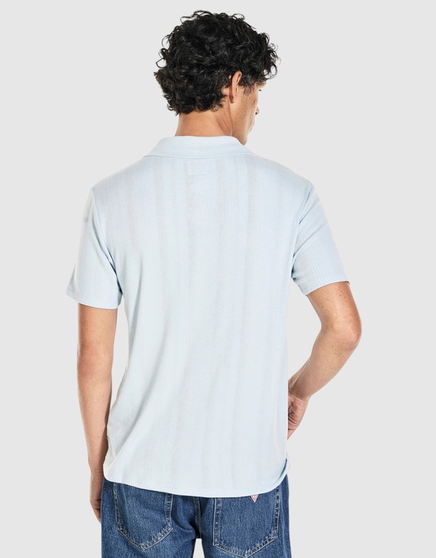 GUESS - Andro Rib Knit Polo Shirt