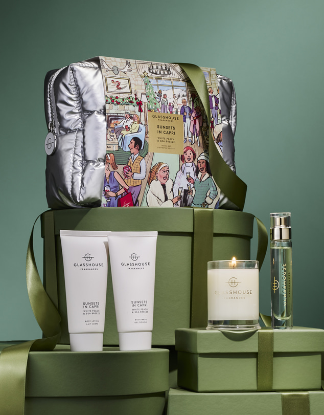 Glasshouse Fragrances - Sunsets In Capri Fragrance Travel Gift Set