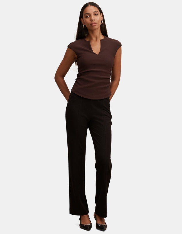 Forever New - Piper Ponte Straight Leg Pants