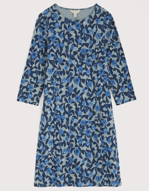 Seasalt - Seasalt Cornwall Blue Cornish Oak Shift Dress