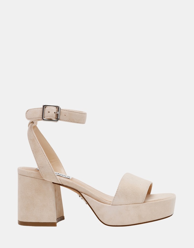 Steve Madden - Mercerr Blush Suede Heels