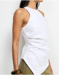AERE - Frankie Asym Hem Top