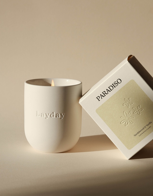 Layday - Paradiso Candle - Sandlewood & Vanilla