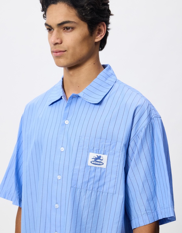 Worship - Shadow Cherub Box Crop Short Sleeve Shirt