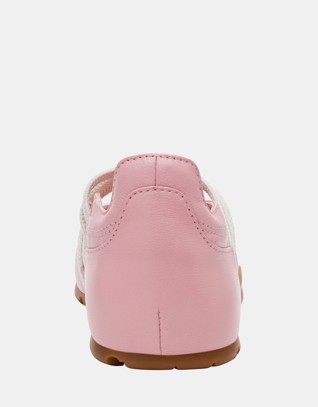 Steve Madden - Joisie Pink Leather Sneakers