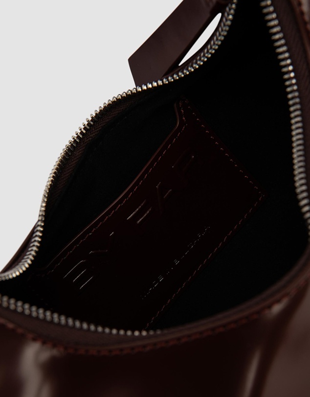By Far - Amberette Semi Patent Leather Bag