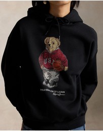 Polo Ralph Lauren - Rhinestone Polo Bear Fleece Hoodie