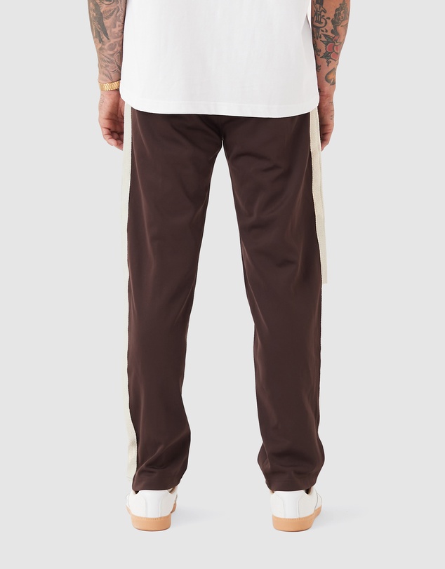 Zanerobe - Stitched Football Trackpant Dk Choc