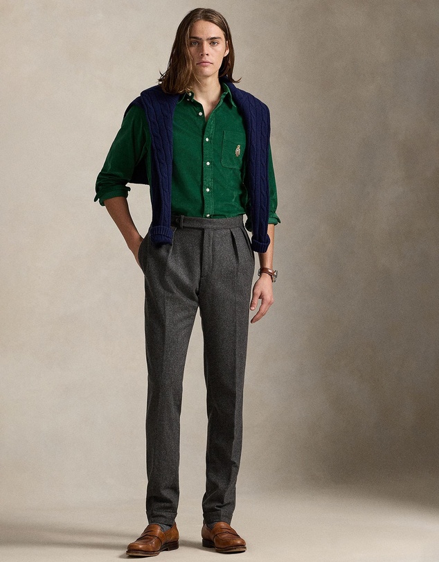 Polo Ralph Lauren - Custom Fit Polo Bear Corduroy Shirt