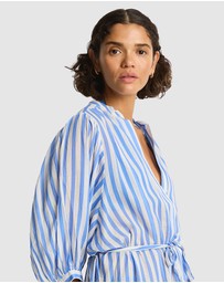 Sea Level Australia - Vacay Boho Long Shirt Dress