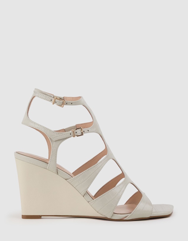 Edward Meller - SHERA90 Gladiator Sandal on Wedge