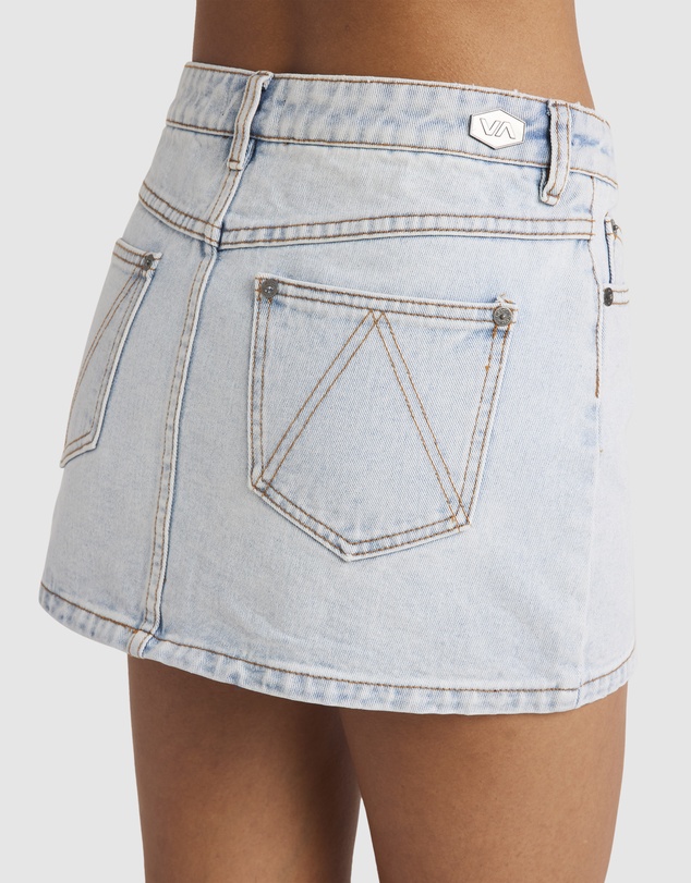RVCA - Womens Mini Denim Skirt