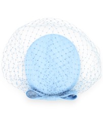 Morgan & Taylor - Jacqui Racewear Pillbox Hat in Blue