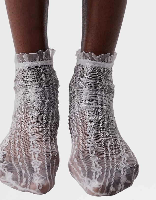High Heel Jungle - Frill Neck Sock