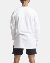 Vacancy Co - Palm Embroidery Long Sleeve Tee