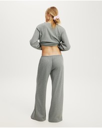 Cotton On Body - Super Soft Waffle Wide Leg Pant