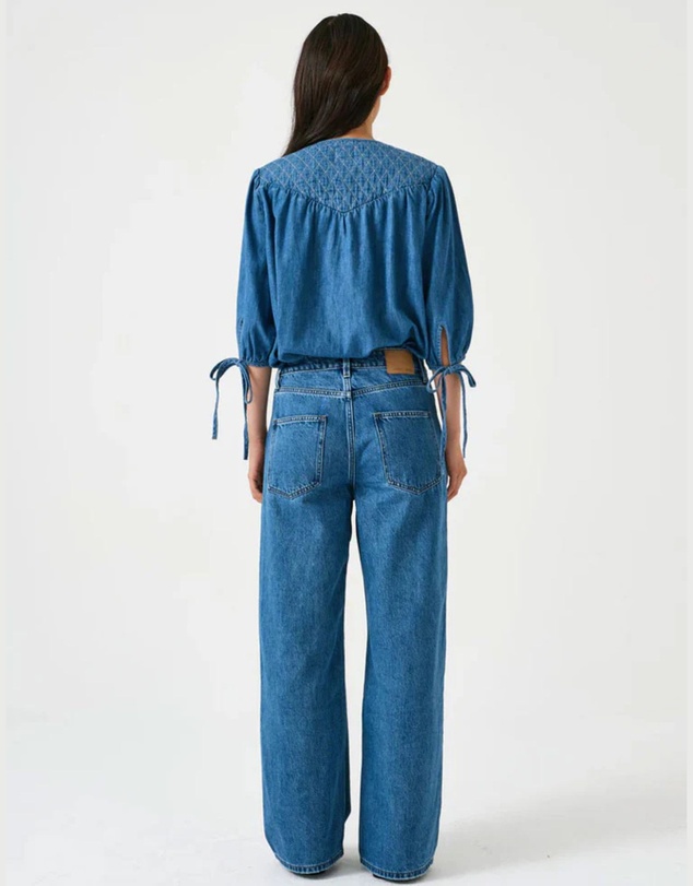 Seventy + Mochi Denim - Clio Short Sleeve