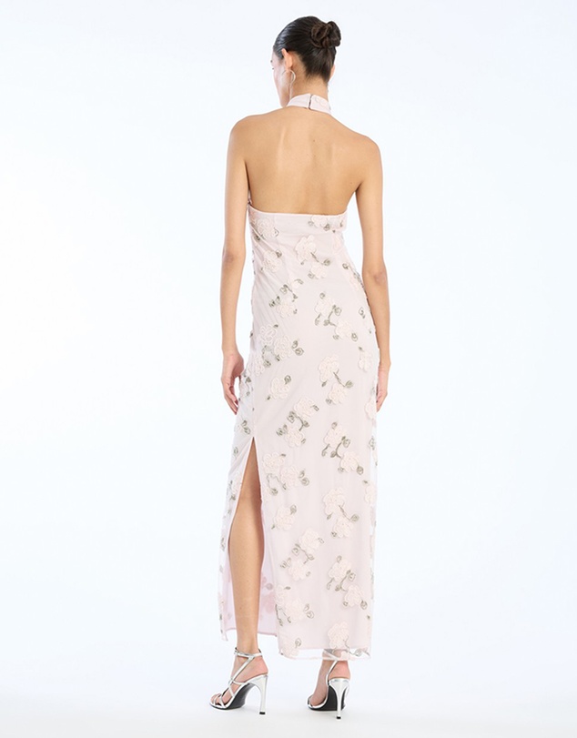 ROTATE - Flower Beads Maxi Dress