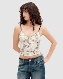 BDG By Urban Outfitters - Je Taime Cami