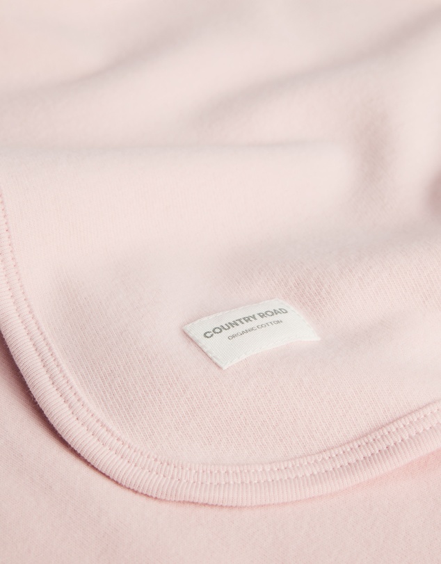Country Road - Organically Grown Cotton Rib Swaddle