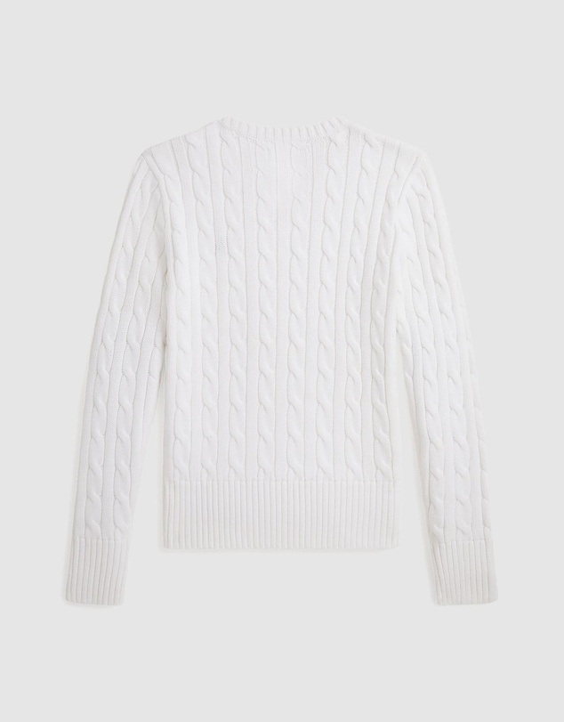 Polo Ralph Lauren - Cable Crew Neck Sweater Pullover 20/2 Cotton - Kids