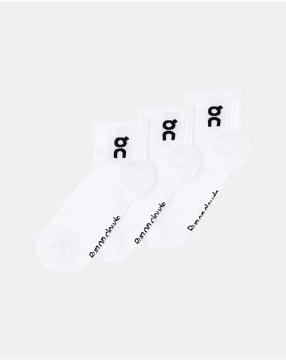 On - 3-Pack Logo Mid Socks