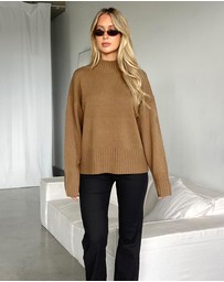Dazie - It Girl Fitted High Waisted Pants