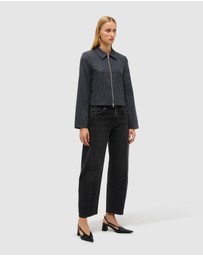 Neuw - Pinstripe Zip Jacket