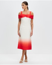Pink Ruby - Stylish Moves Off Shoulder Dress