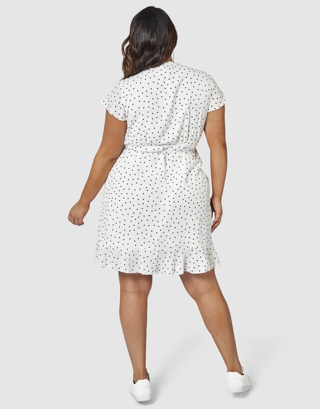 Sunday In The City - Framed Frill Dress
