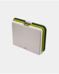 Joseph Joseph - Nest™ Boards Large 3-piece Chopping Board Set with Storage Stand (Green)