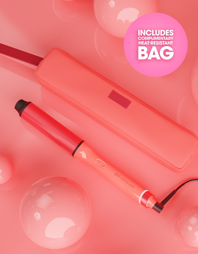 ghd - NEW chronos curve max Limited Edition Curling Wand in Candy Coral