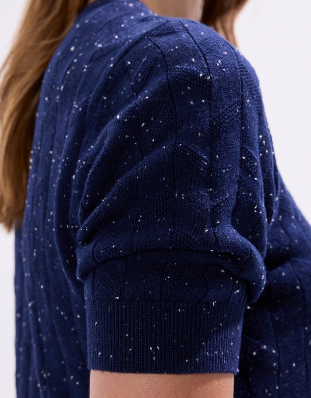 Marcs - Thorns And Roses Speckle Knit Top