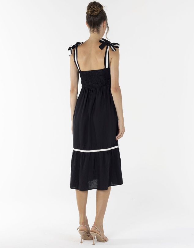 Angel Maternity - Meliza Maternity Party Dress in Black