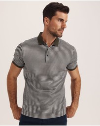 SABA - Bale Geo Print Cotton Polo
