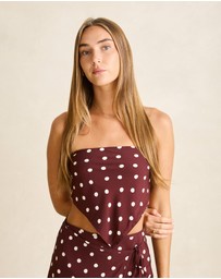 Rhythm - Polka Scarf Top - Iconic Exclusive