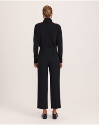 SABA - Raya Wool Crop Wide Leg Pant