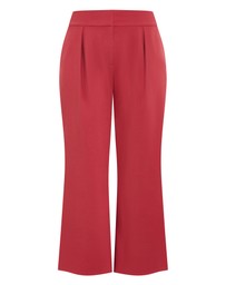 City Chic - Plus Size Tori Wide Leg Pant - sienna
