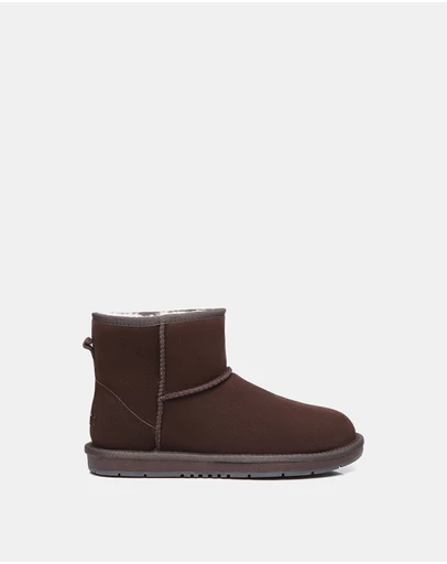 EVERAU - Australian Shepherd Ugg Mini Classic Suede Cow Suede Upper UGG Boots