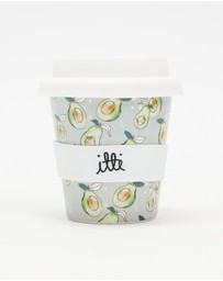itti bitti - Bamboo Reusable Baby Cino Cup With 2 Straws - Avocuddles