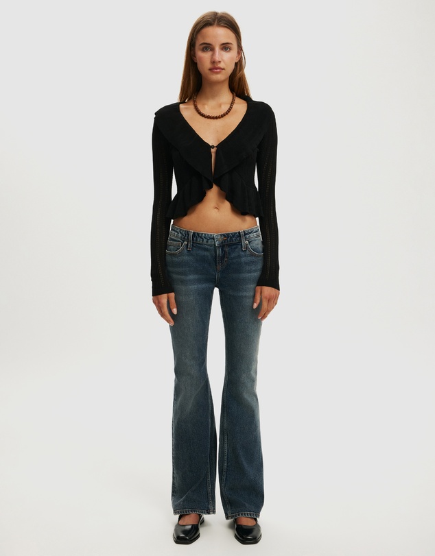 Cotton On - Ruffle Knit Cardi
