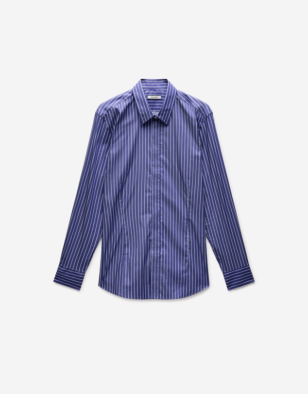 Calibre - Stripe Stretch Shirt Navy