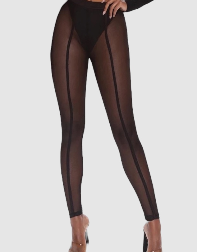 High Heel Jungle - Racer sheer pant